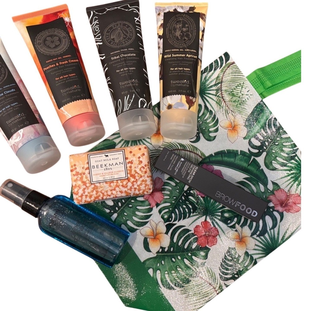 Tweak'd by Nature Hair Care‎ Beekman 1802 Soap Keratin Complex BrowFood Bundle
